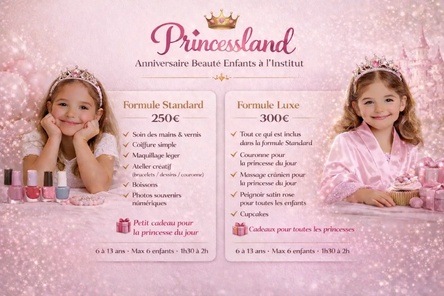 anniversaire princesse enfant